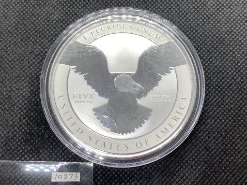 (新品) アメリカ「ドナルド・J・トランプ 大統領勲章」純銀 5オンス メダル #10273 - 画像 (4)
