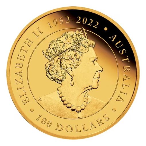 2023年 (新品) オーストラリア「ブランビー・馬」純金 1オンス プルーフ 金貨 - 画像 (3)
