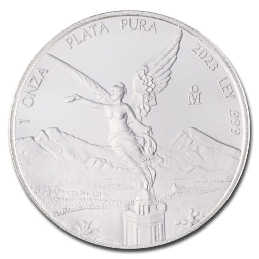 2023年 (新品) メキシコ「リベルタッド」純銀 1オンス 銀貨 PCGS MS70 (ファーストストライク) - 画像 (2)