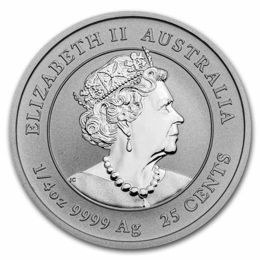 2020 (New) Australia Lunar Year of the Mouse Special Release Silver 1/4 oz Color Coin - Image 2