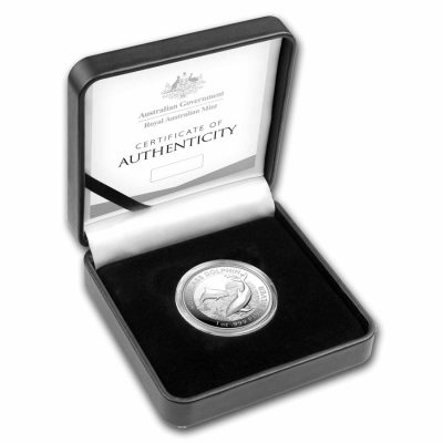 2024 (New) Australian Hourglass Dolphin Silver 1 oz High Relief Proof Coin