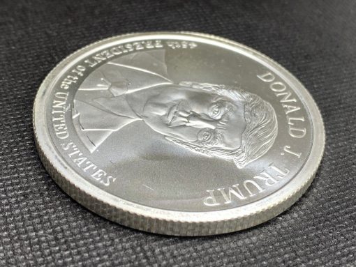 (New)「President Donald J. Trump」Silver 5 oz Coin #8340 - Image 3