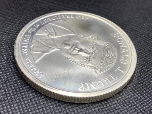 (新品) アメリカ「ドナルド・J・トランプ大統領」純銀 5オンス メダル #8096 - 画像 (3)