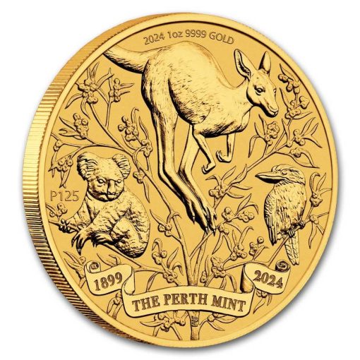 2024 (New) Australian The Perth Mint 125th Anniversary Gold 1 oz Coin PCGS MS70 - Image 4
