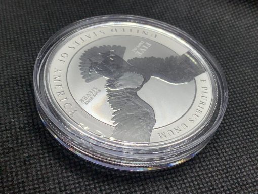 (新品) アメリカ「ドナルド・J・トランプ 大統領勲章」純銀 5オンス メダル #10273 - 画像 (5)