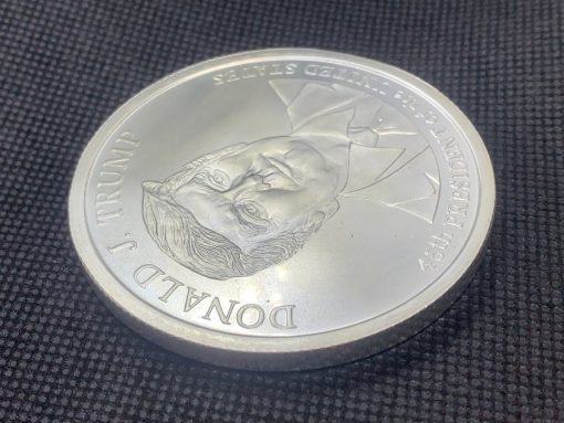 (新品) アメリカ「ドナルド・J・トランプ大統領」純銀 5オンス メダル #7987 - 画像 (5)