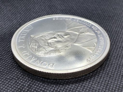 (新品) アメリカ「ドナルド・J・トランプ大統領」純銀 5オンス メダル #8096 - 画像 (5)