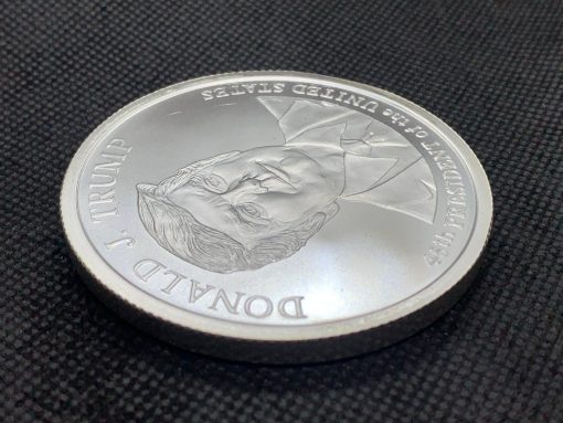 (New)「President Donald J. Trump」Silver 5 oz Coin #8340 - Image 5