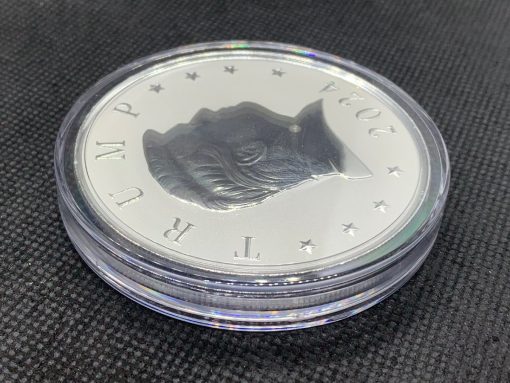 (新品) アメリカ「ドナルド・J・トランプ 大統領勲章」純銀 5オンス メダル #10273 - 画像 (3)