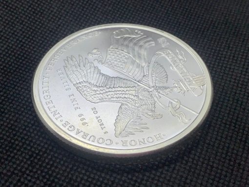(新品) アメリカ「ドナルド・J・トランプ大統領」純銀 5オンス メダル #7987 - 画像 (6)