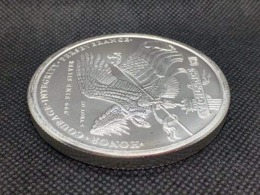 (新品) アメリカ「ドナルド・J・トランプ大統領」純銀 5オンス メダル #9835 - 画像 (6)