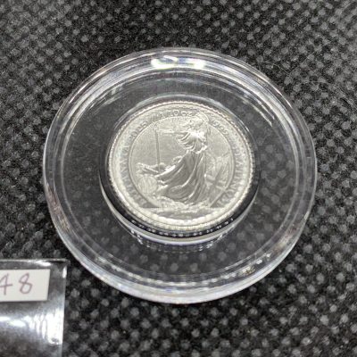 2025年 (新品) イギリス「ブリタニア」白金 純プラチナ 1/10オンス プラチナ貨 #10848
