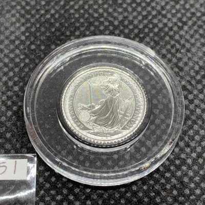 2025 (New) England Britannia Platinum 1/10 oz coin #10851
