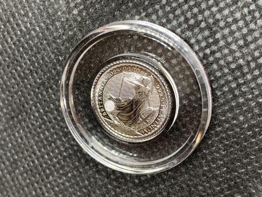 2025 (New) England Britannia Platinum 1/10 oz coin #10852 - Image 2