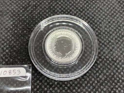 2025年 (新品) イギリス「ブリタニア」白金 純プラチナ 1/10オンス プラチナ貨 #10853 - 画像 (2)