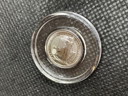 2025年 (新品) イギリス「ブリタニア」白金 純プラチナ 1/10オンス プラチナ貨 #10854 - 画像 (3)