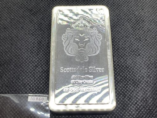 (新品) アメリカ「スタッカー」純銀 10オンス バー #10860