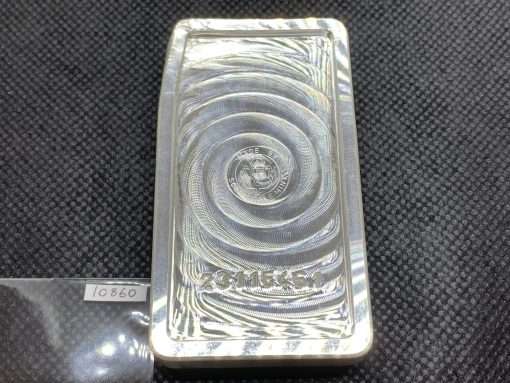 (新品) アメリカ「スタッカー」純銀 10オンス バー #10860 - 画像 (4)