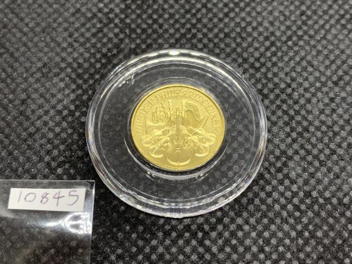 2023年 (新品) オーストリア「ウィーン フィルハーモニー」純金 1/10オンス 金貨 #10845