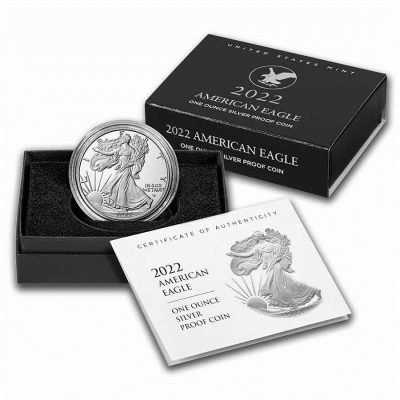 2022 (New) American Eagle Walking Liberty Silver 1 oz Proof Coin
