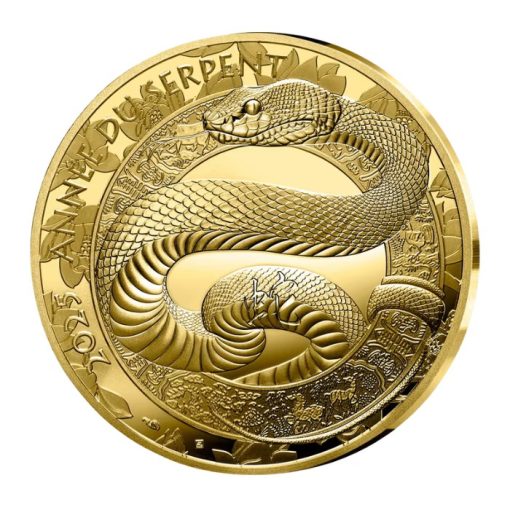 2025 (New) France Lunar Year of the Snake Gold 1/4 oz Proof Coin