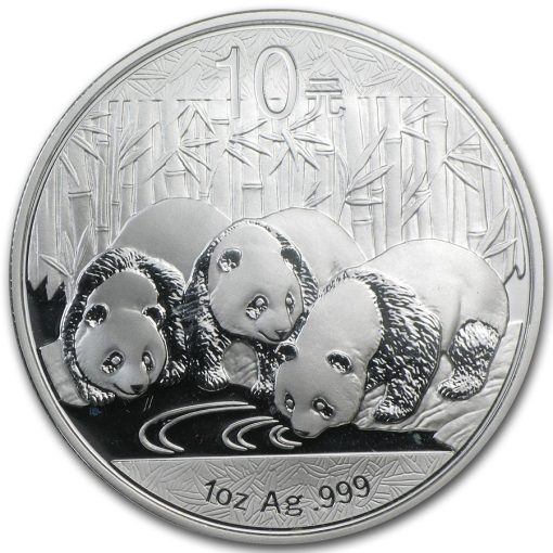 2013 (New) Chinese Panda in Capsule 1 oz Silver Coin MS70 (Random Label) - Image 2