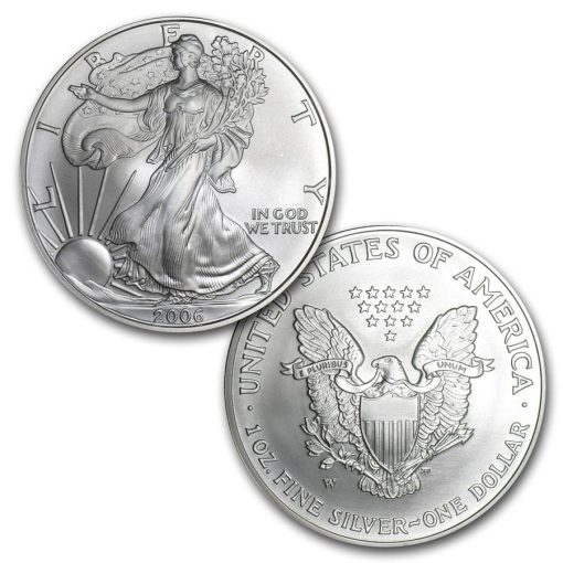 2006 (New) American Eagle Walking Liberty Silver 1 oz Proof Coin Set - Image 3