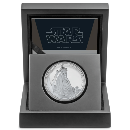 2022 (New) Niue Star Wars Mandalorian Classic Ahsoka Tano Silver 1 oz Proof Coin - Image 5