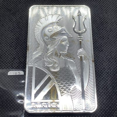 (New) Royal Mint Britannia Silver 10 oz Bar #11103