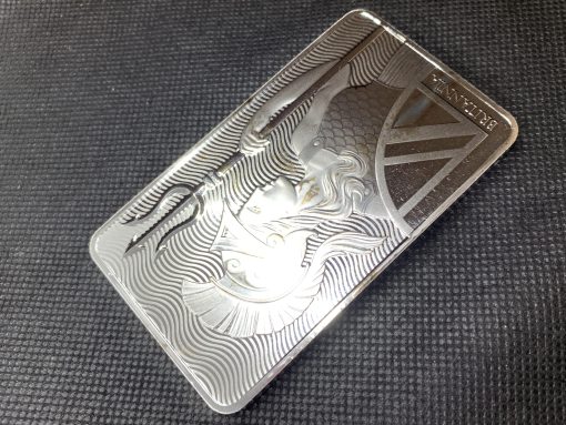 (新品) イギリス「ブリタニア」純銀 10オンス バー #11103 - 画像 (5)