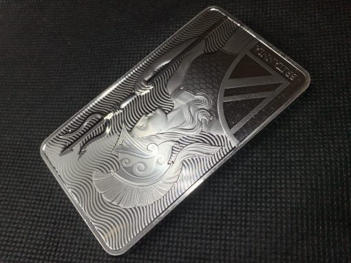 (新品) イギリス「ブリタニア」純銀 10オンス バー #11104 - 画像 (5)