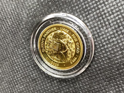 2025 (New) Great Britain The Royal Tudor Beast The Queen's Panther Gold 1/4 oz Coin #11105 - Image 3