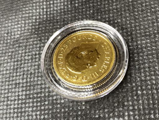 2025 (New) Great Britain The Royal Tudor Beast The Queen's Panther Gold 1/4 oz Coin #11105 - Image 6