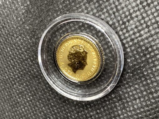 2021年 (新品) イギリス「ブリタニア」純金 1/10オンス 金貨 #11106 - 画像 (4)