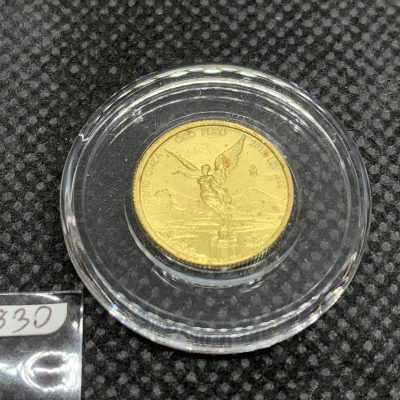 2015年 (新品) メキシコ「リベルタッド」純金 1/10オンス 金貨 #18030