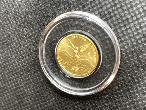 2015年 (新品) メキシコ「リベルタッド」純金 1/10オンス 金貨 #18031 - 画像 (3)