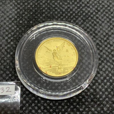 2015年 (新品) メキシコ「リベルタッド」純金 1/10オンス 金貨 #18032