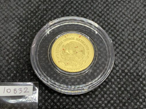 2015年 (新品) メキシコ「リベルタッド」純金 1/10オンス 金貨 #18032 - 画像 (2)