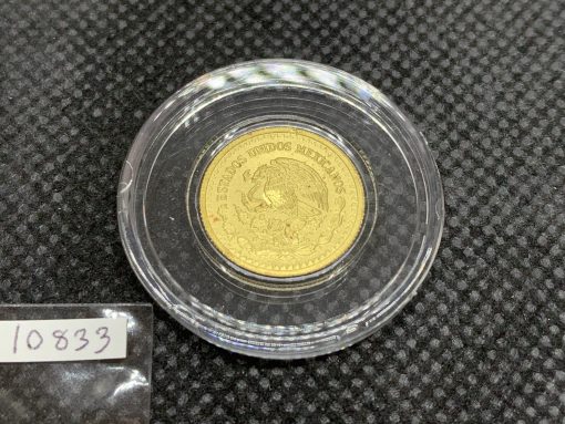 2015年 (新品) メキシコ「リベルタッド」純金 1/10オンス 金貨 #18033 - 画像 (2)