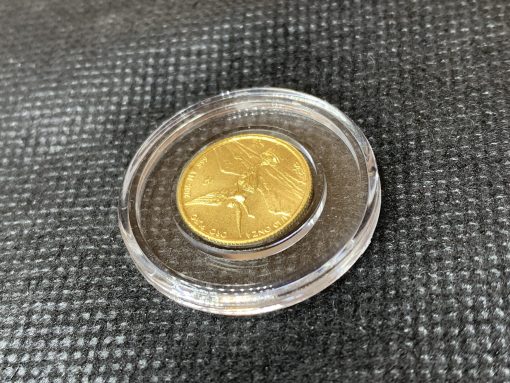 2015年 (新品) メキシコ「リベルタッド」純金 1/10オンス 金貨 #18034 - 画像 (3)