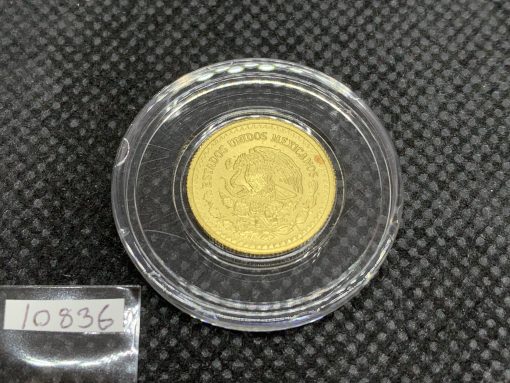 2015年 (新品) メキシコ「リベルタッド」純金 1/10オンス 金貨 #18036 - 画像 (2)