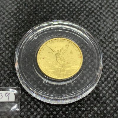 2015年 (新品) メキシコ「リベルタッド」純金 1/10オンス 金貨 #18039
